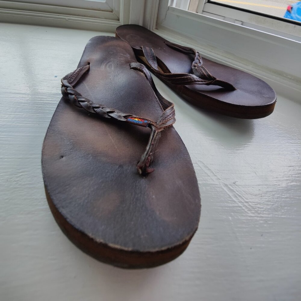 Rainbow sandals